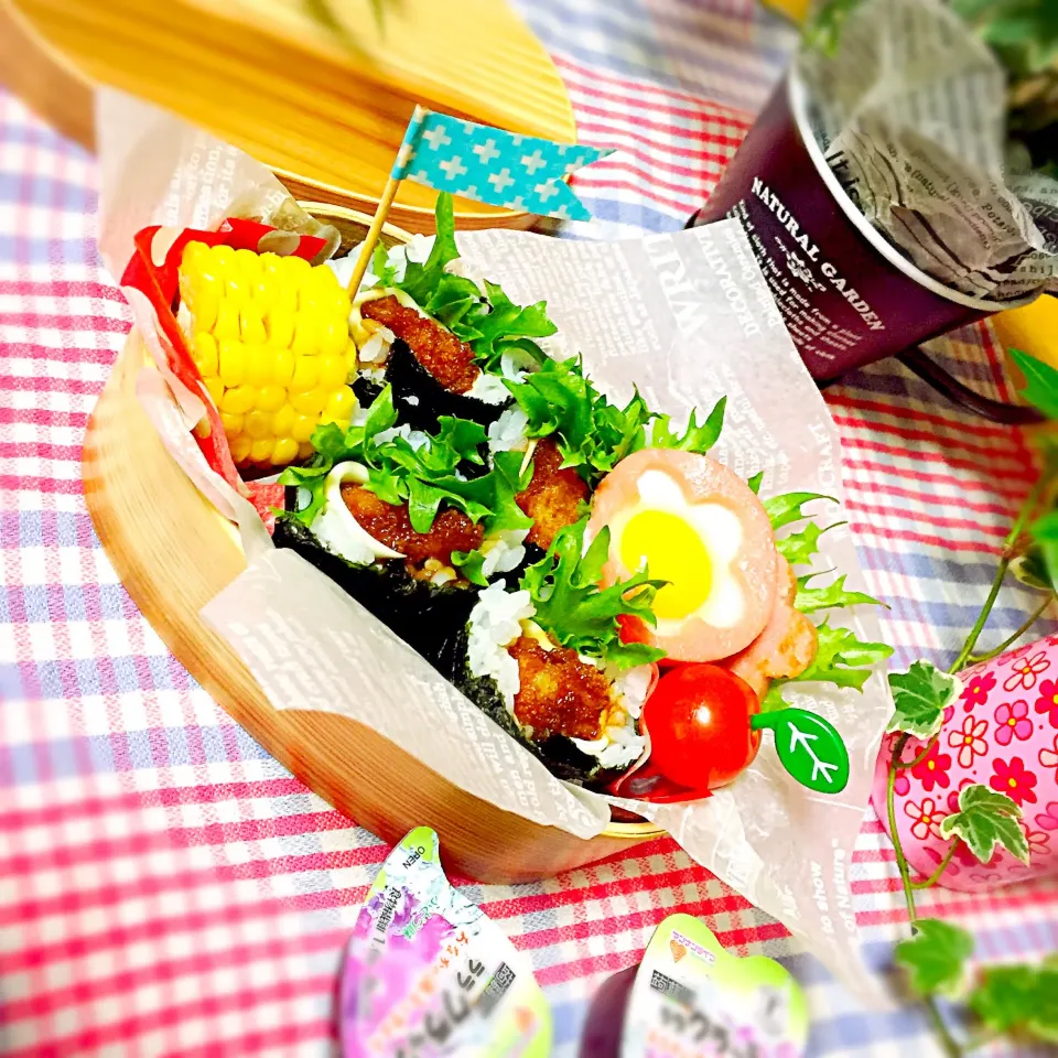 イカフライチーズ海苔巻き🍱|かぼ(≡'・'≡)さん