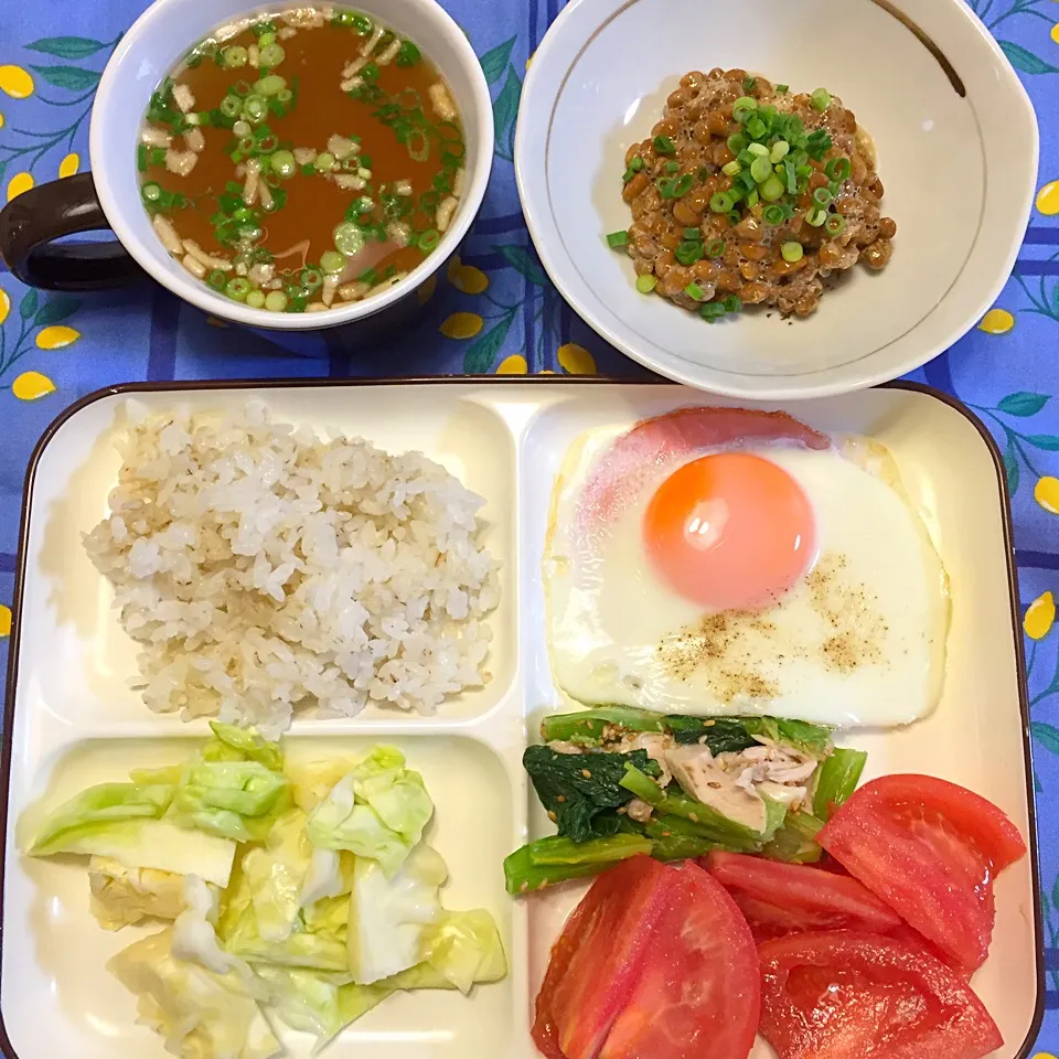 Snapdishの料理写真:2016年2月23日の朝食|もえさん