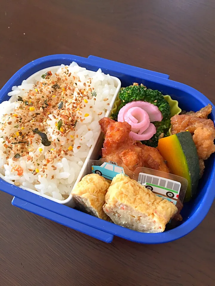 鯖の甘辛揚げとお豆腐ナゲットのお弁当|kiicoさん