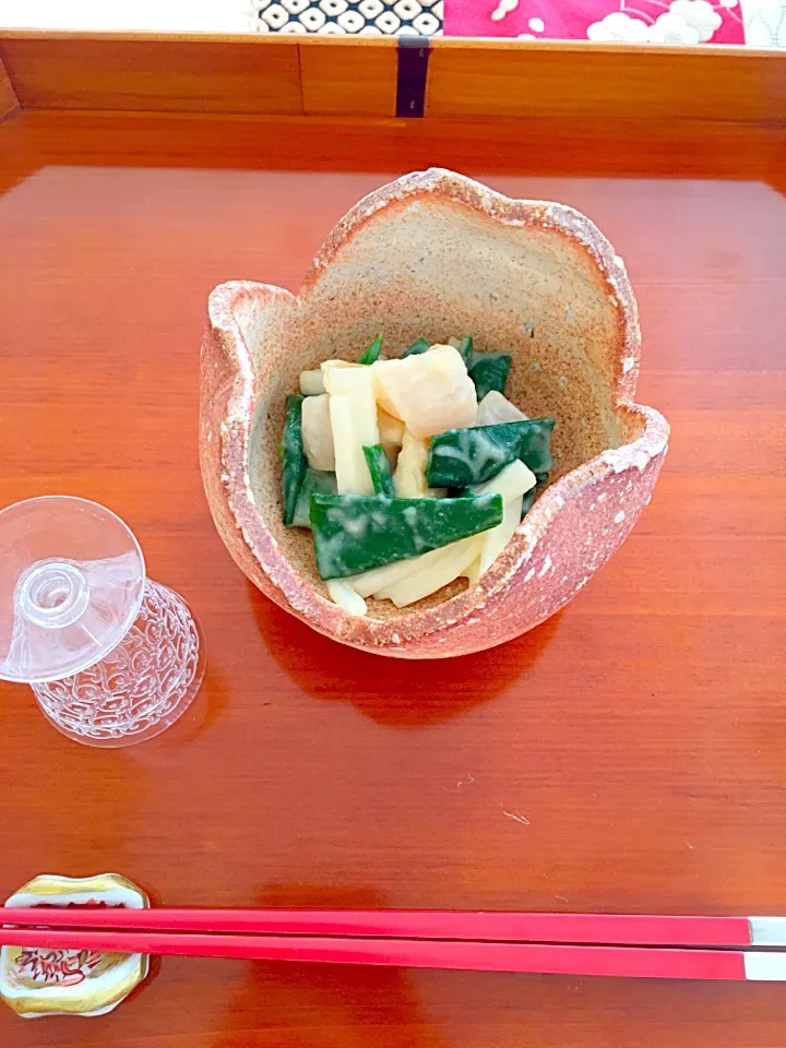 Snapdishの料理写真:ねぎぬた|Satoka Houjouさん