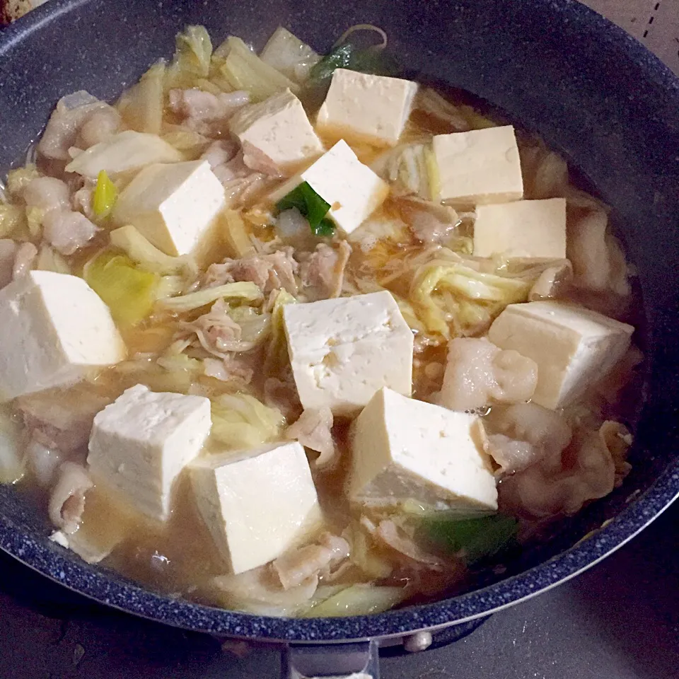 フライパンで肉どうふ|ゆりぴ！さん