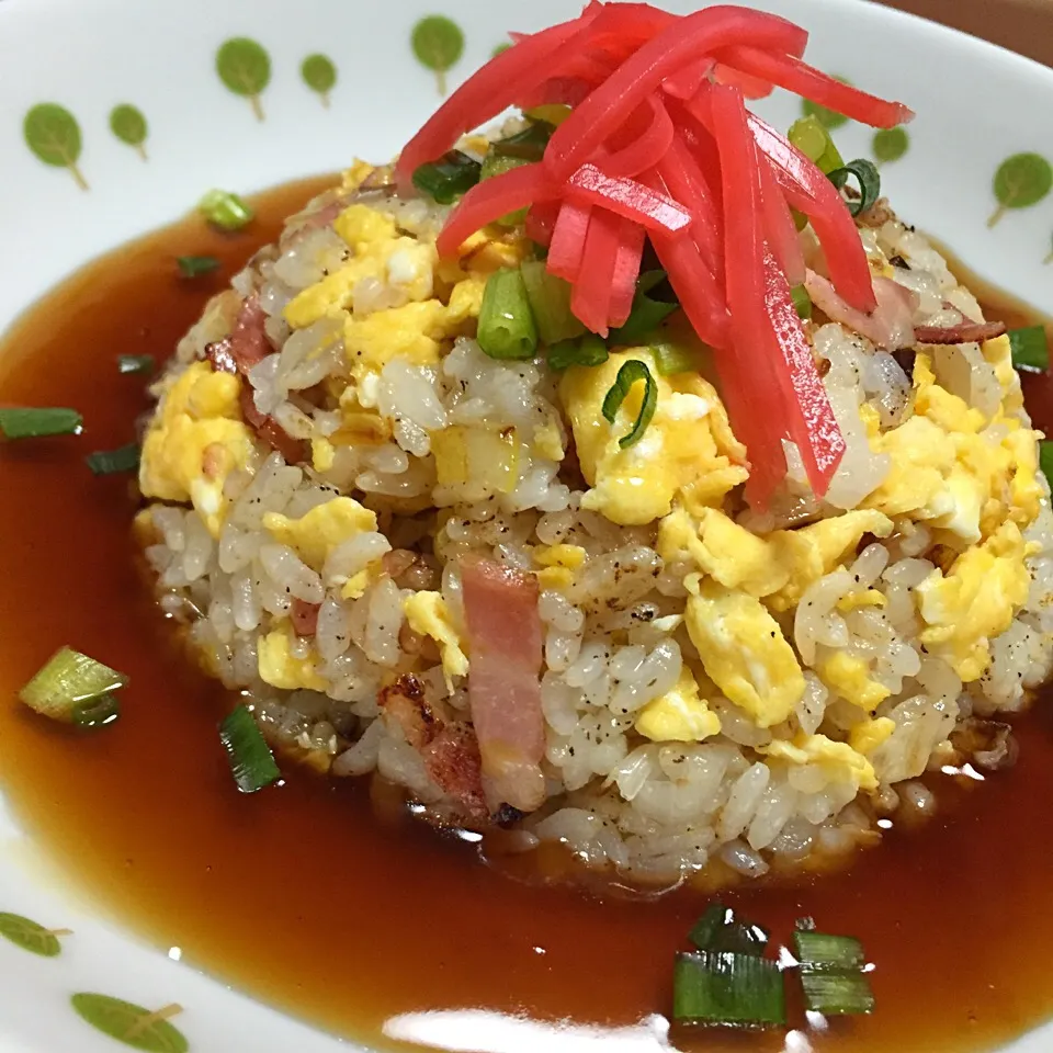 あんかけ炒飯|カウンター嬢さん