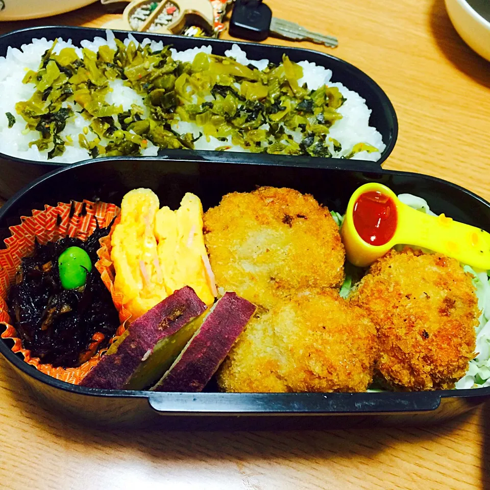 Snapdishの料理写真:2016.2.24 旦那様のお弁当🍱💓|SanaMamaさん