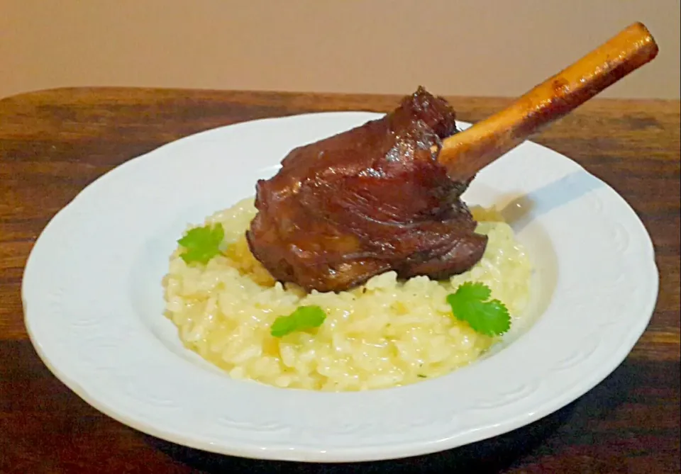 shank de cordero braseado al malbec|Tania Ortegaさん