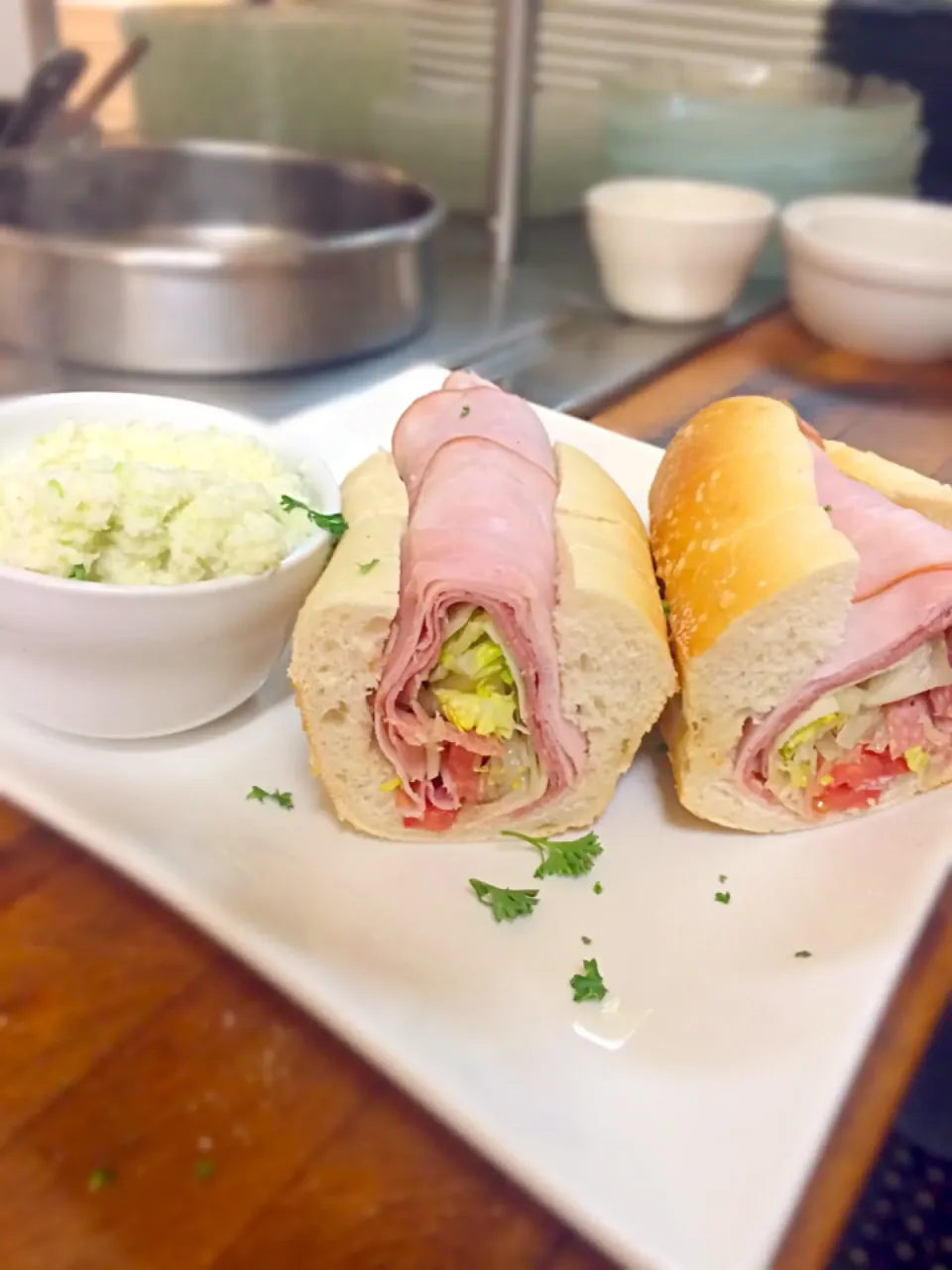 Italian hoagie on a fresh toasted roll|jack whitcraftさん