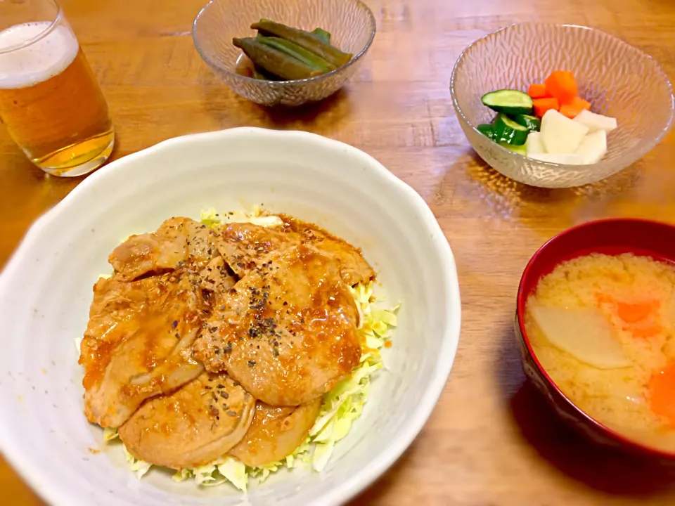 焼きロース🐷  大根と人参をたくさん買いました♪|まみさん