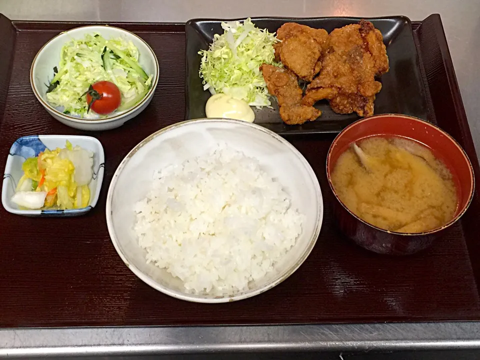 唐揚げ定食|アキラさん