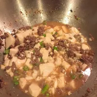 Snapdishの料理写真:肉末燒豆腐|jennifer tuさん