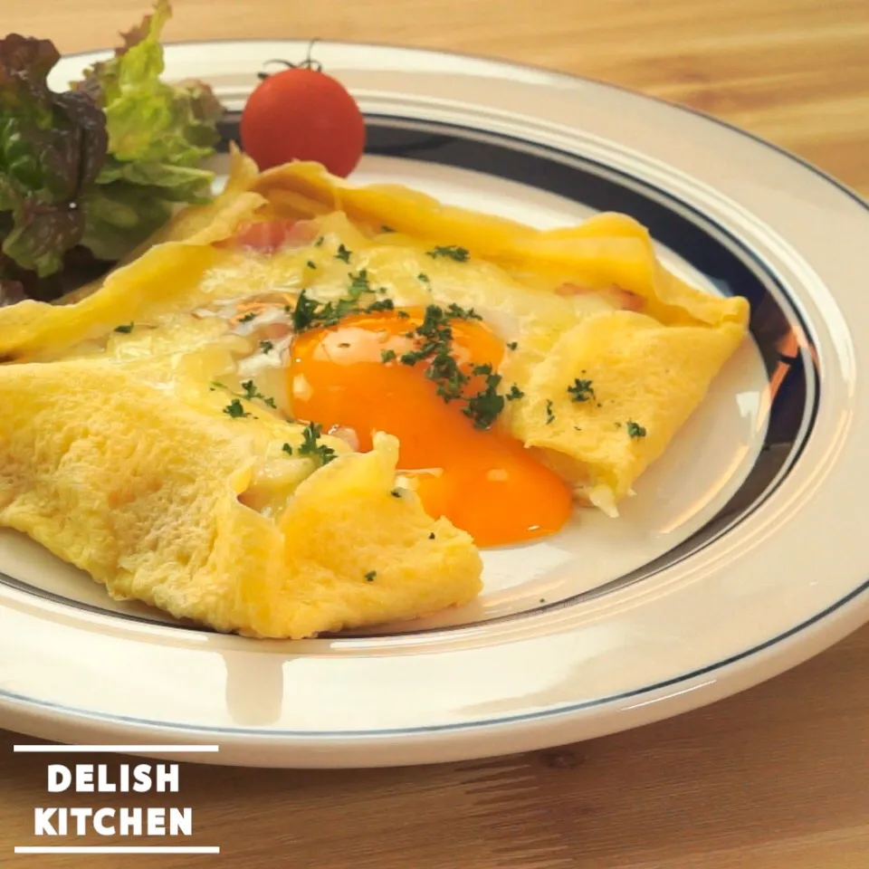 【動画】米粉ガレット #delishkitchentv|DELISH KITCHENさん