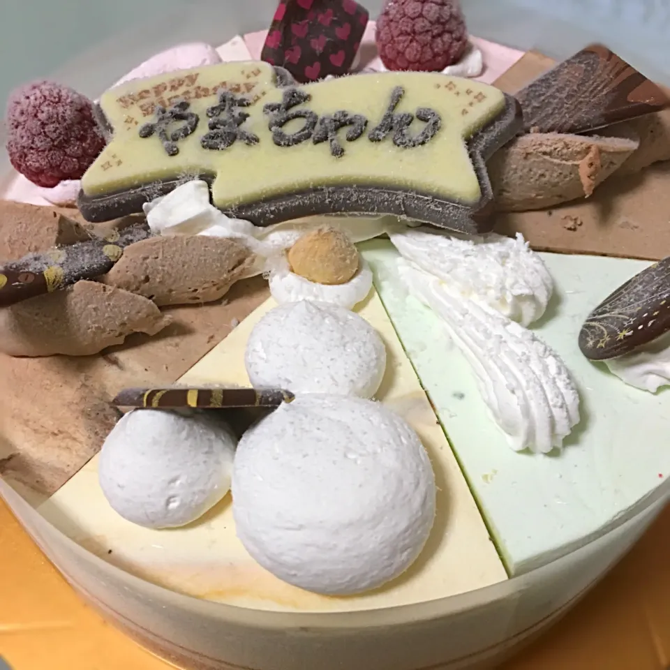 先日誕生日で31のアイスケーキ頂くの巻|yamaさん