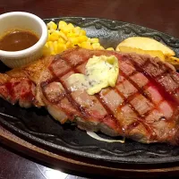 Snapdishの料理写真:リブアイステーキ