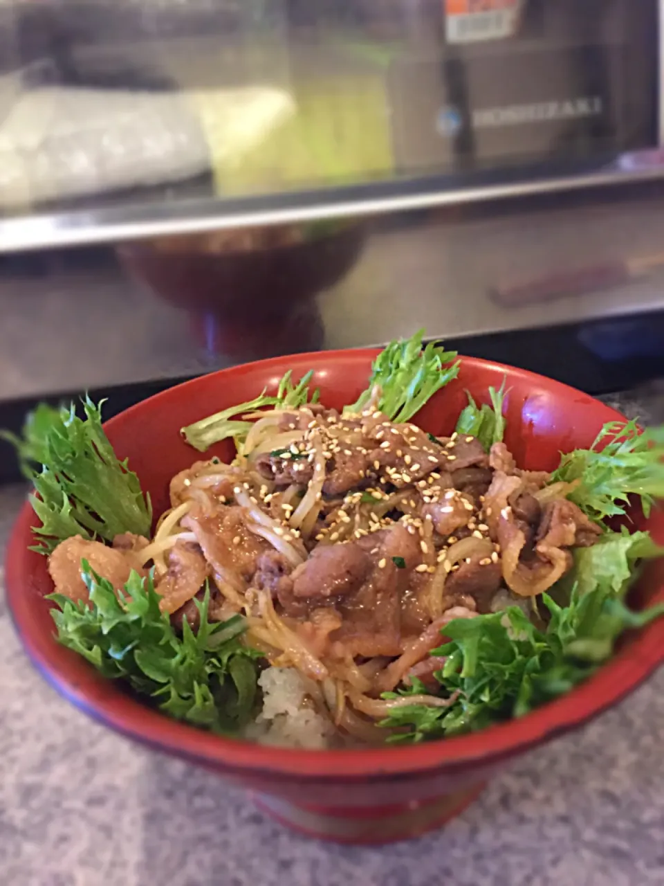 みそ豚焼肉丼|古山さん