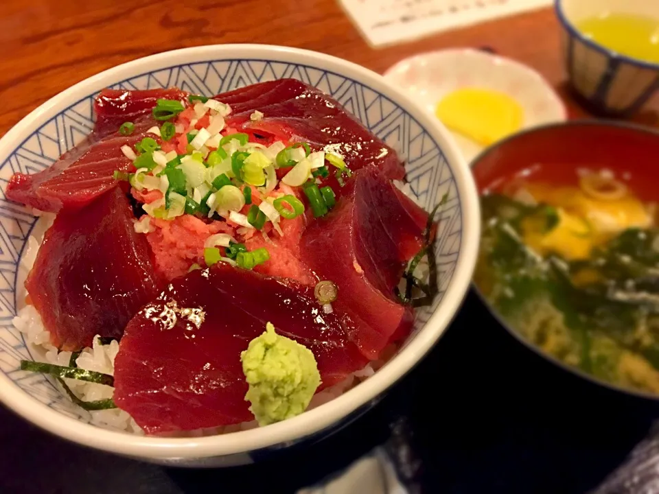 ねぎまぐろ丼|こさん