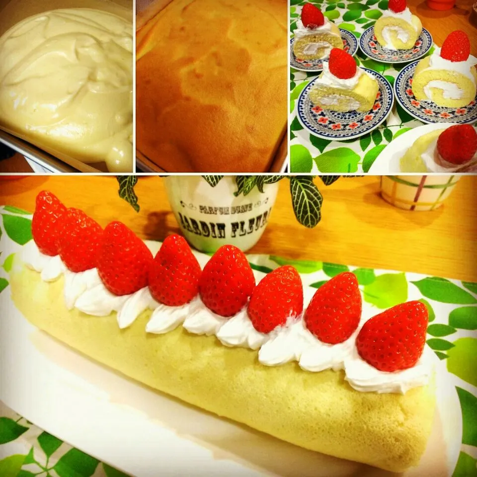 いちごロールケーキ♪|Ayumiさん