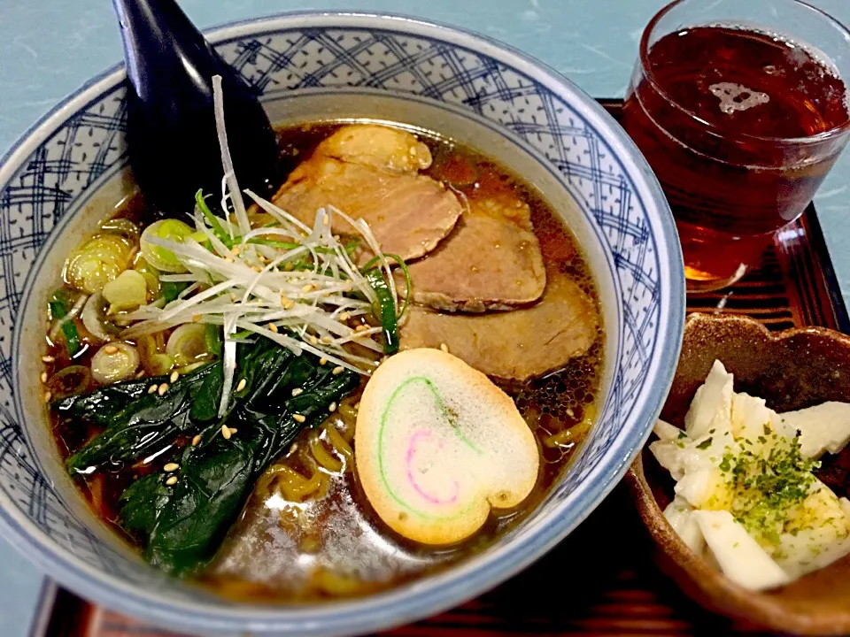 ☆今日の賄い☆ 2/25
醤油ラーメン&とろろ|mamiさん