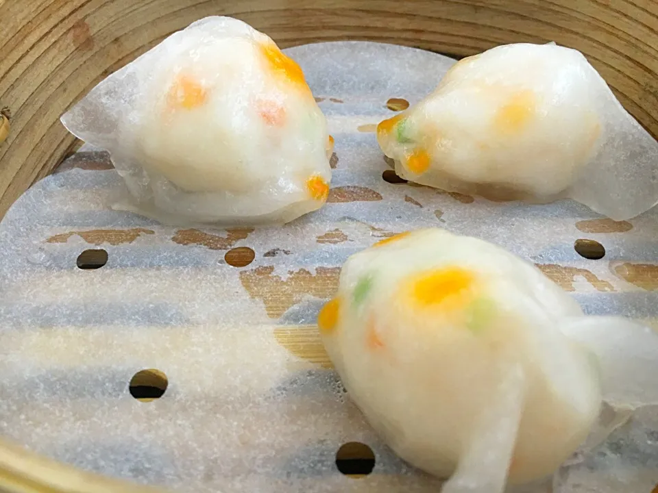 Steamed dumplings stuffed with shrimp and bamboo pith|Makigelinaさん