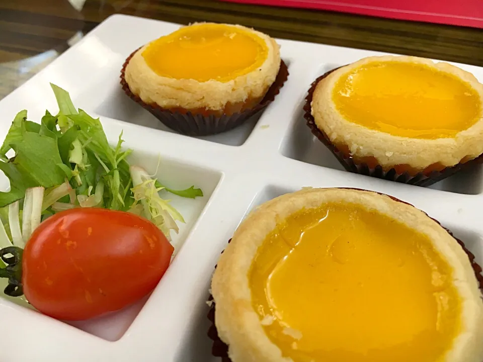 Oven baked egg tarts|Makigelinaさん