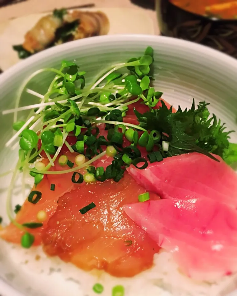 いろんなマグロが入ってる丼|tomoさん