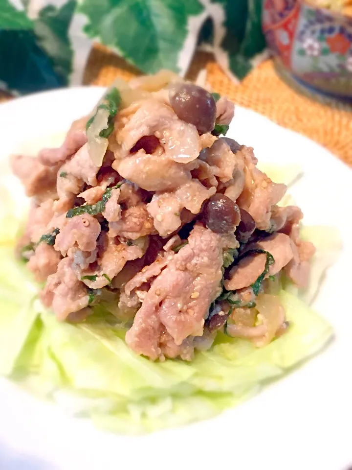 あゆ♡の料理 ご飯がすすむ～♪豚肉の味噌炒め♡|あゆさん