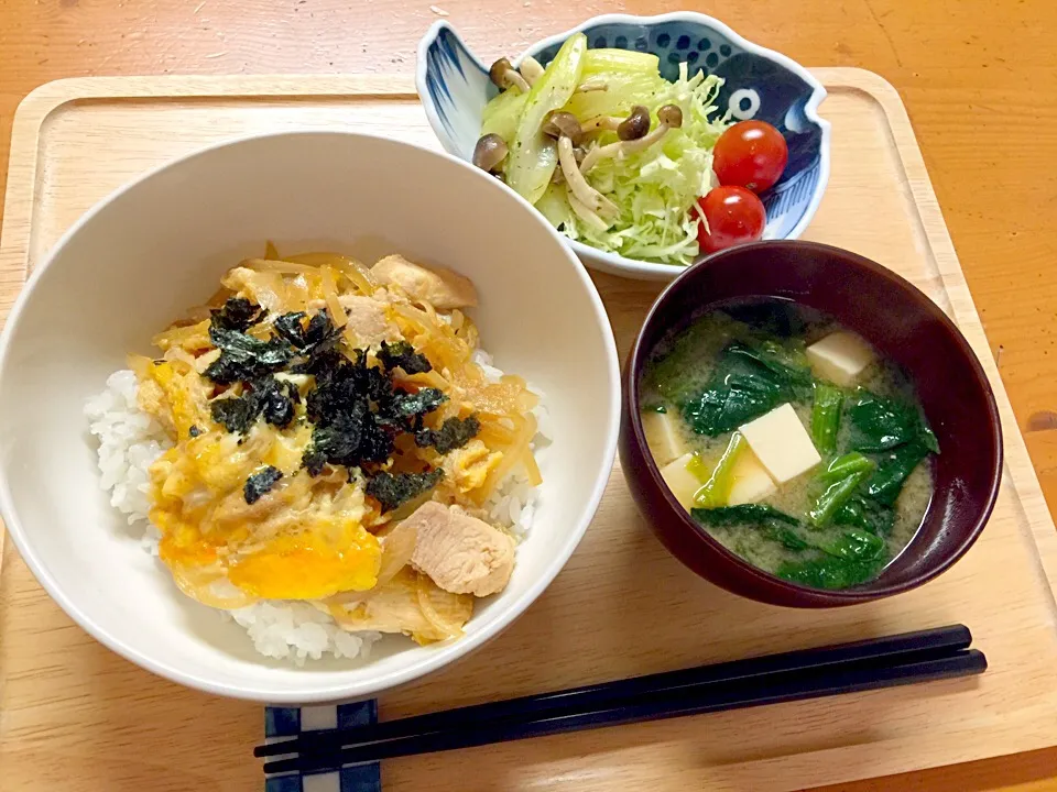 親子丼|ルドルフさん