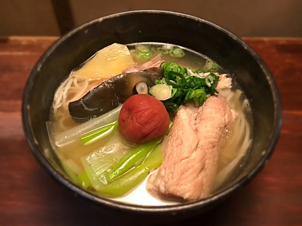 鰤あら梅煮温めん1|半田手延べそうめんの店 阿波や壱兆さん