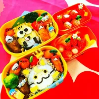 ブシニャン&ミニオン 幼稚園弁当|merryさん