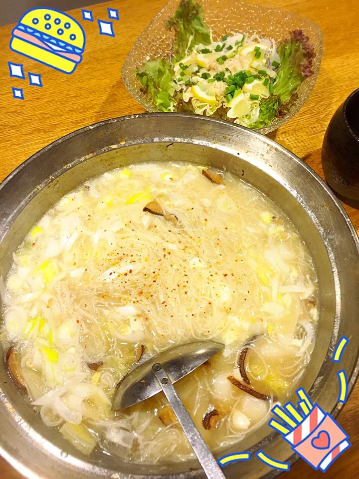 晩飯〜🍲|まんぞーさん