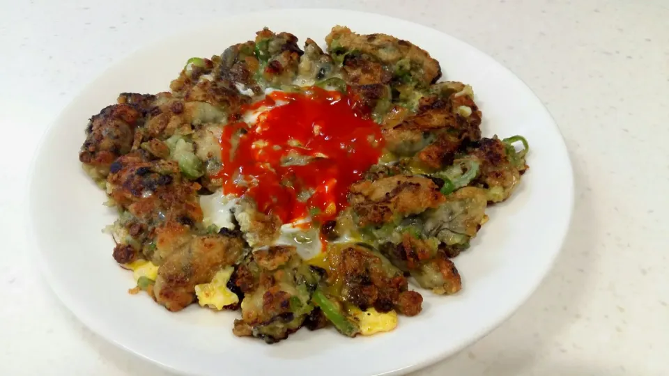 oyster pancake|steven z.y.さん