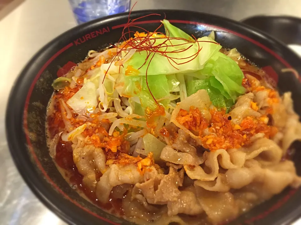 麺創建 紅 (国分寺店) の紅ラーメン|よしかなさん