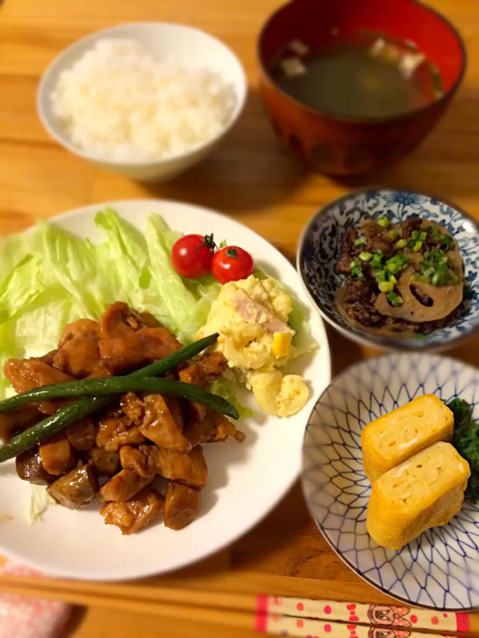 鶏ごぼう〜|うーろんさん