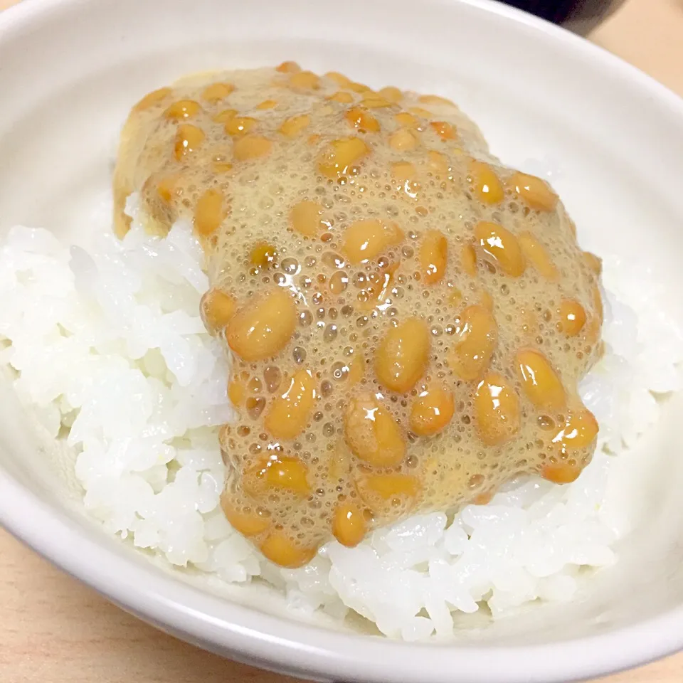 納豆ご飯|あぼちさん