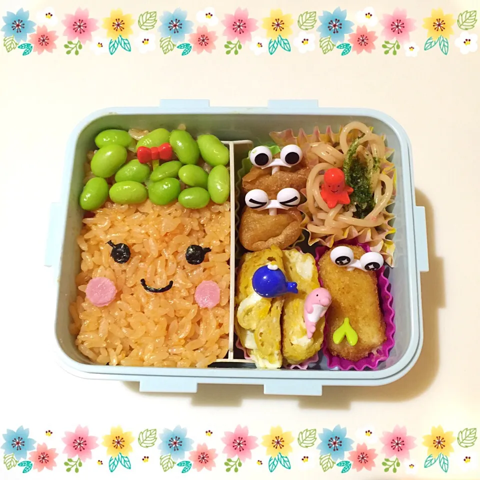 2/26❤︎娘のチキンライス弁当❤︎|Makinsさん