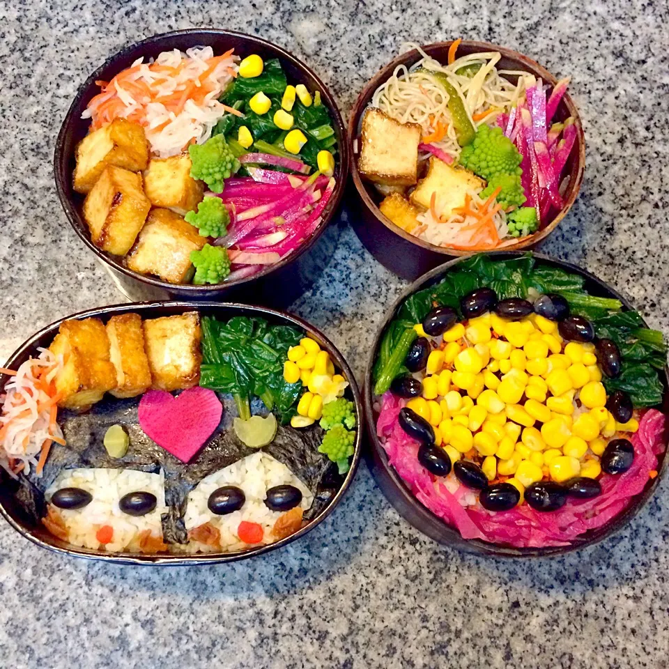 Snapdishの料理写真:vegan弁当|makiko_aさん