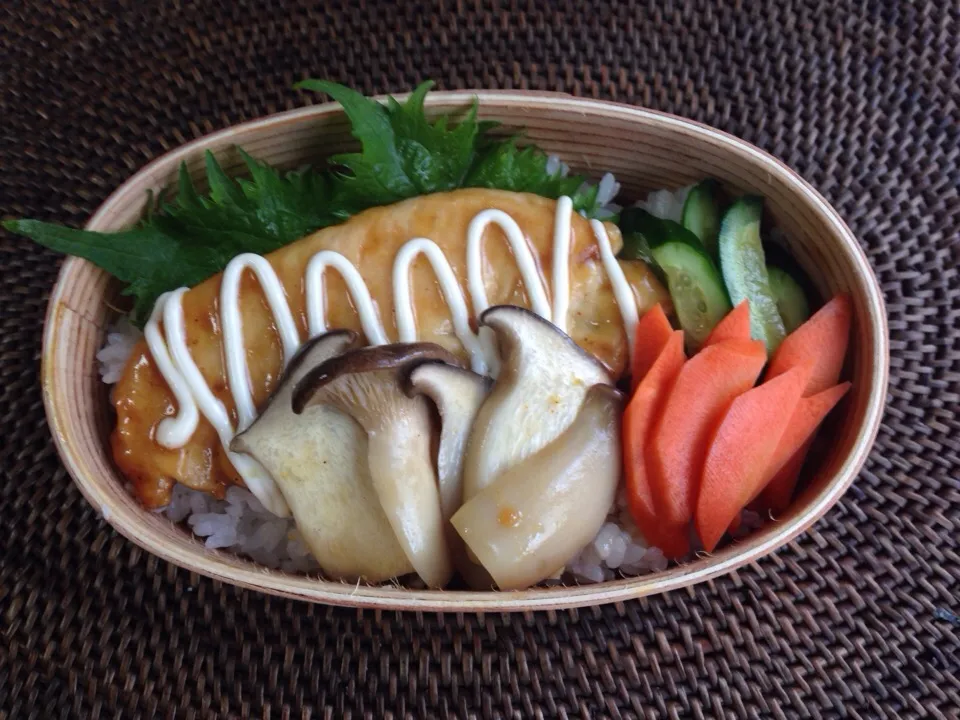 ささみのテリマヨ丼弁当|*なおみん*さん