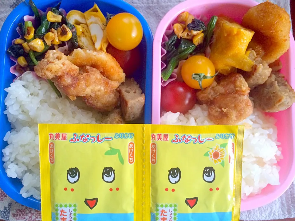 Snapdishの料理写真:Lunch box☆ふりかけ弁当|🌈Ami🍻さん