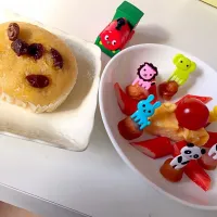 Snapdishの料理写真:娘の朝ごはん♡|ナオミキャンベルさん