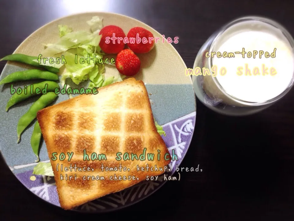 Snapdishの料理写真:Breakfast For Dinner 妊婦ディナーセット|Nyam | 照ちゃんさん