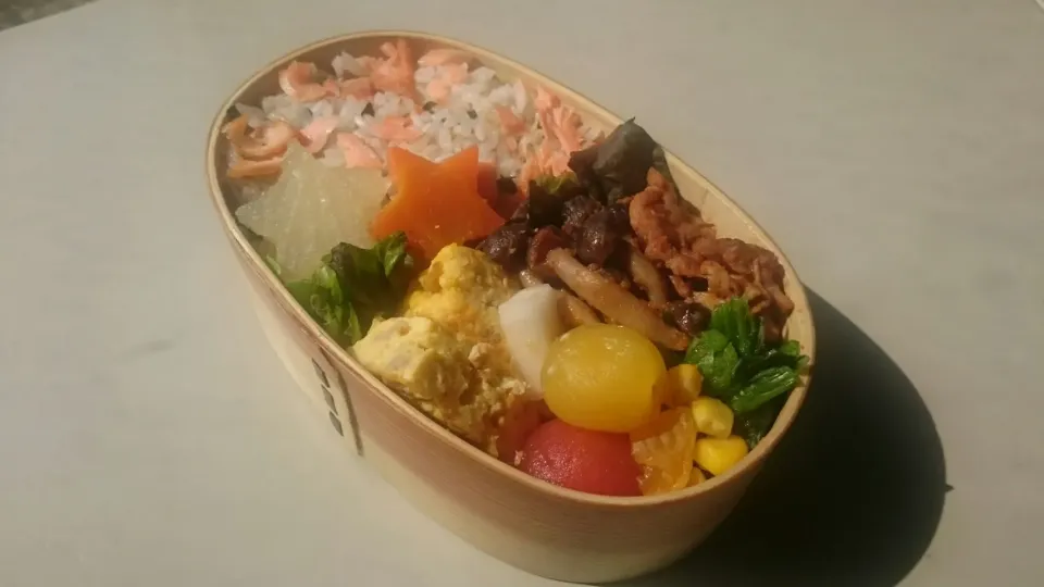 私の残りもの昼御飯弁当|しじみ（zishichan）さん