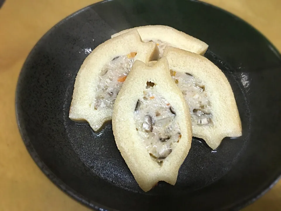 高野豆腐肉詰め|金髪店長さん