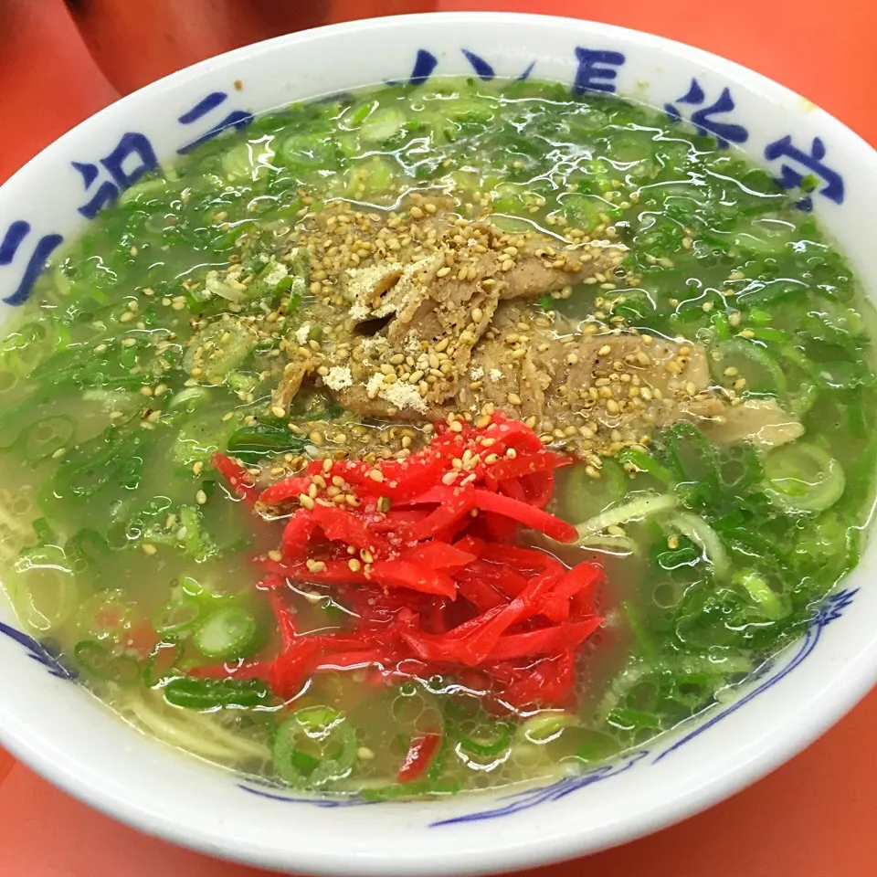 Snapdishの料理写真:元祖長浜ラーメン|ごはんできたよ〜さん