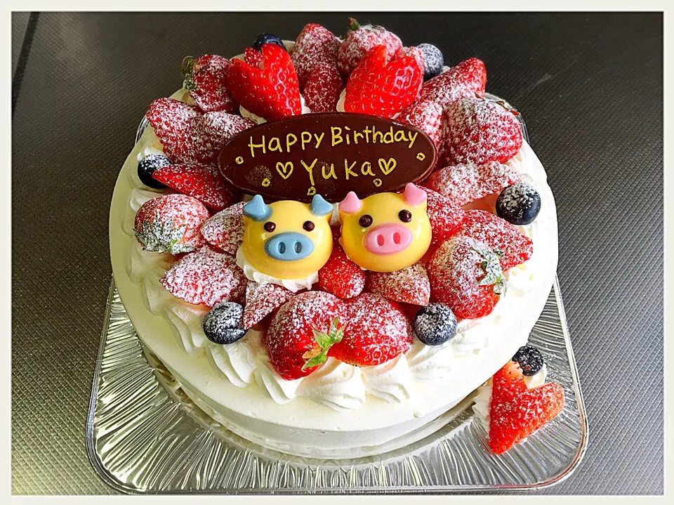 birthdayケーキ♡|kikuさん