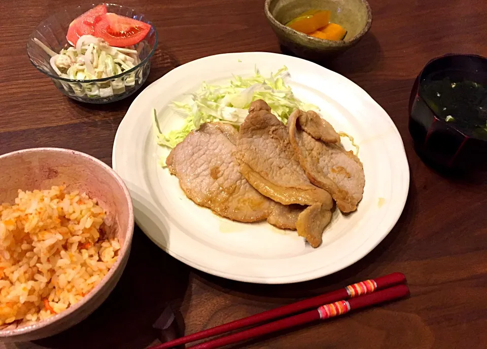 Snapdishの料理写真:今日の夕ご飯|河野真希さん