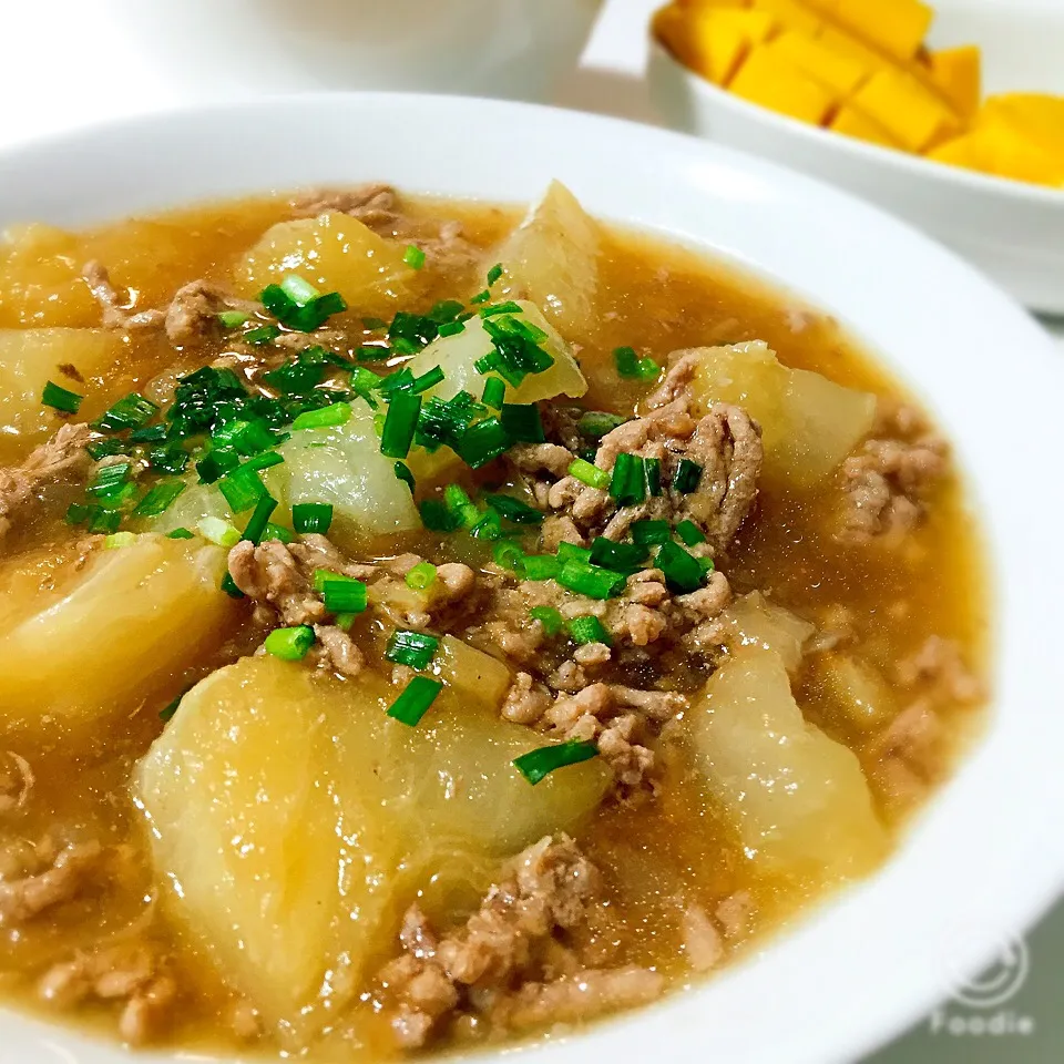 カブと挽肉の煮物|にこりんさん