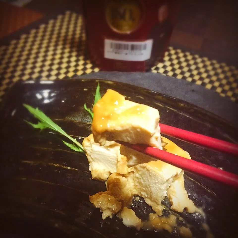 premium 鮮度の一滴で 即席豆腐餻（とうふよう）😋日本酒🍶ワイン🍷|佐野未起さん