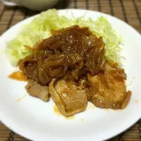 Snapdishの料理写真:簡単♡豚の生姜焼き|yousanさん