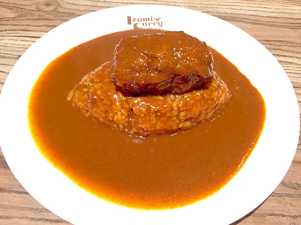 Homemade hamburger steak curry rice|Sky Blueさん