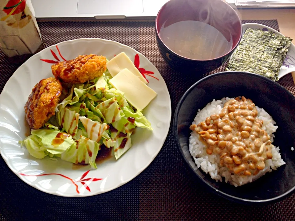 2月27日朝食兼昼食|ばぁさんさん