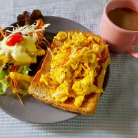 อาหารเช้าง่ายๆ scramble eggs #healthy #food|Jeabear P. Thanyalakさん