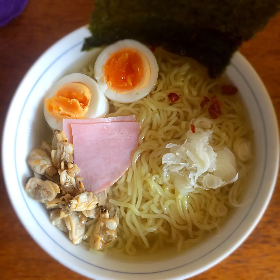 弟(中3)作ラーメン。|ねねさん