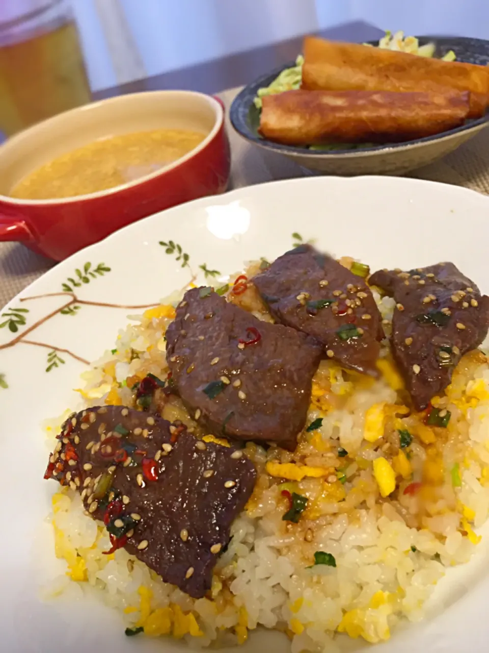 手作り焼肉のタレで焼肉チャーハン|Okamoto Yurikoさん